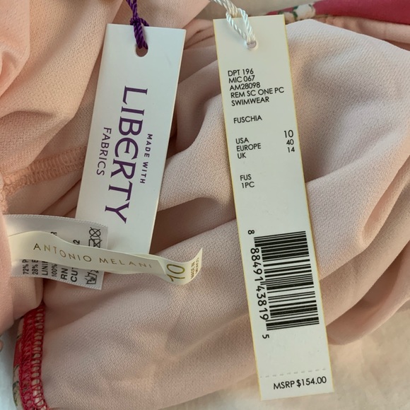 Antonio Melani Liberty London hydrangea one piece - Picture 8 of 9